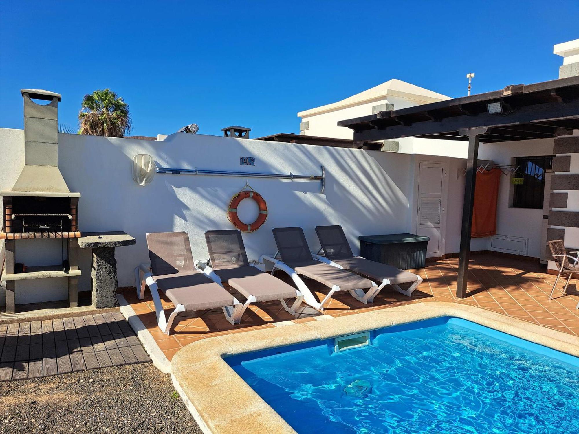 Villa De La Paz Playa Blanca  Exterior foto